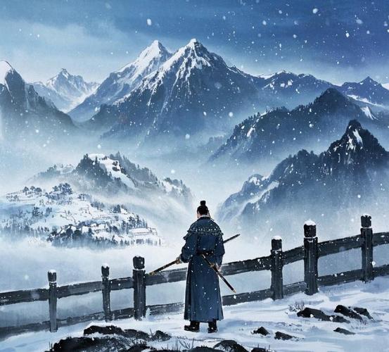 当雄关披雪 当月泉映白 河西走廊便成了画里的江湖