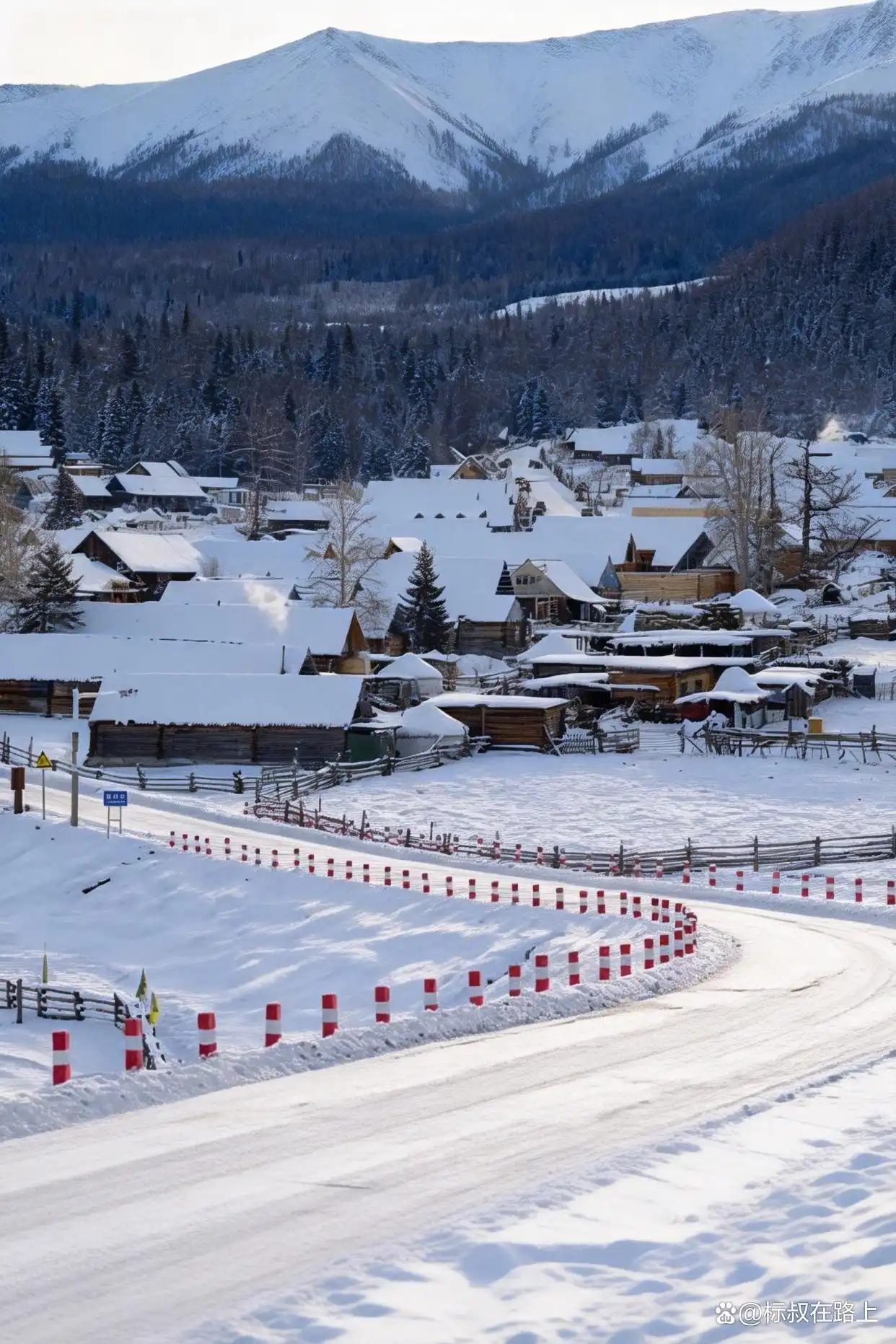谁懂啊！阿勒泰的冬天，直接把我美哭一万次️！