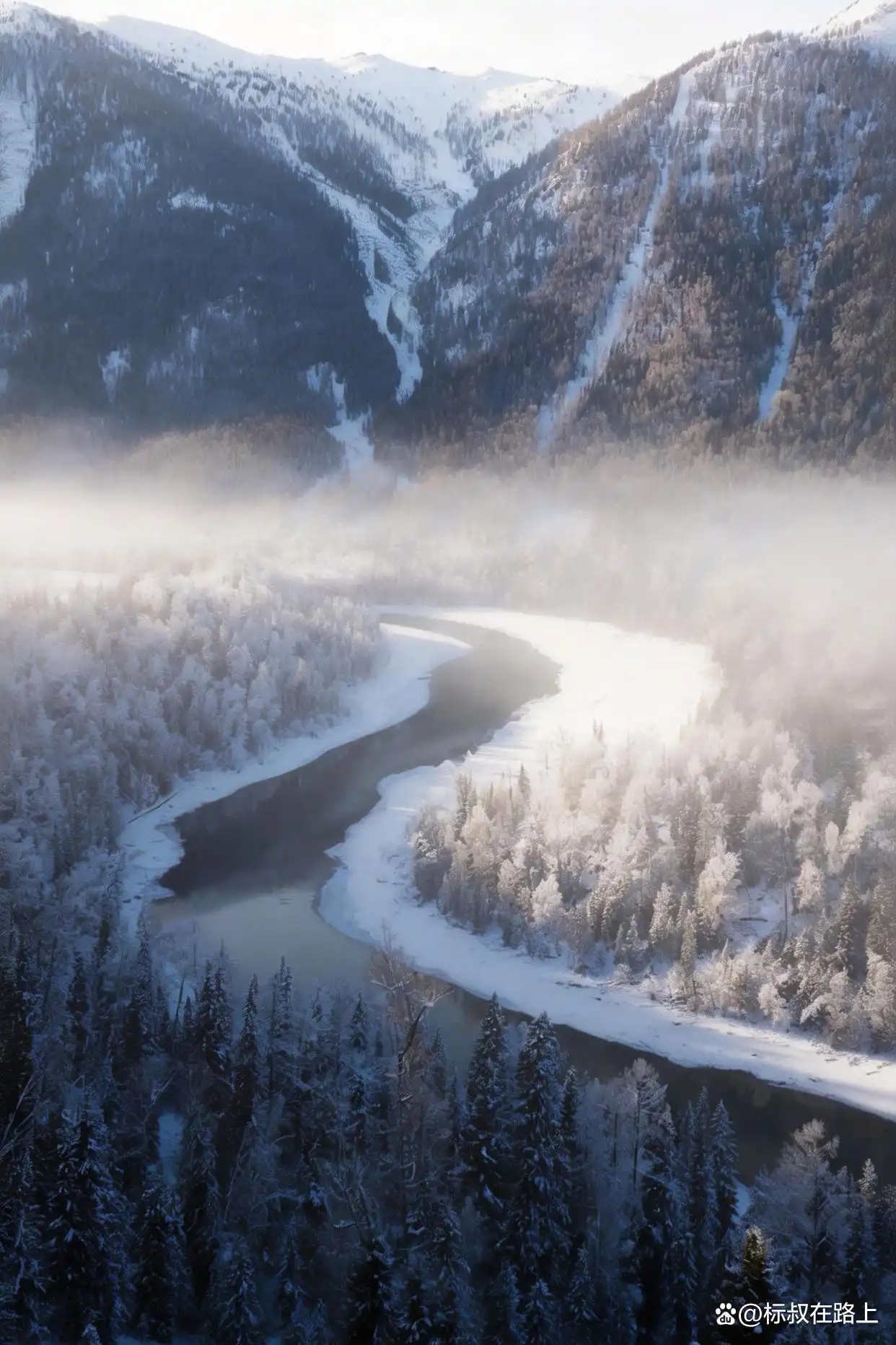 谁懂啊！阿勒泰的冬天，直接把我美哭一万次️！
