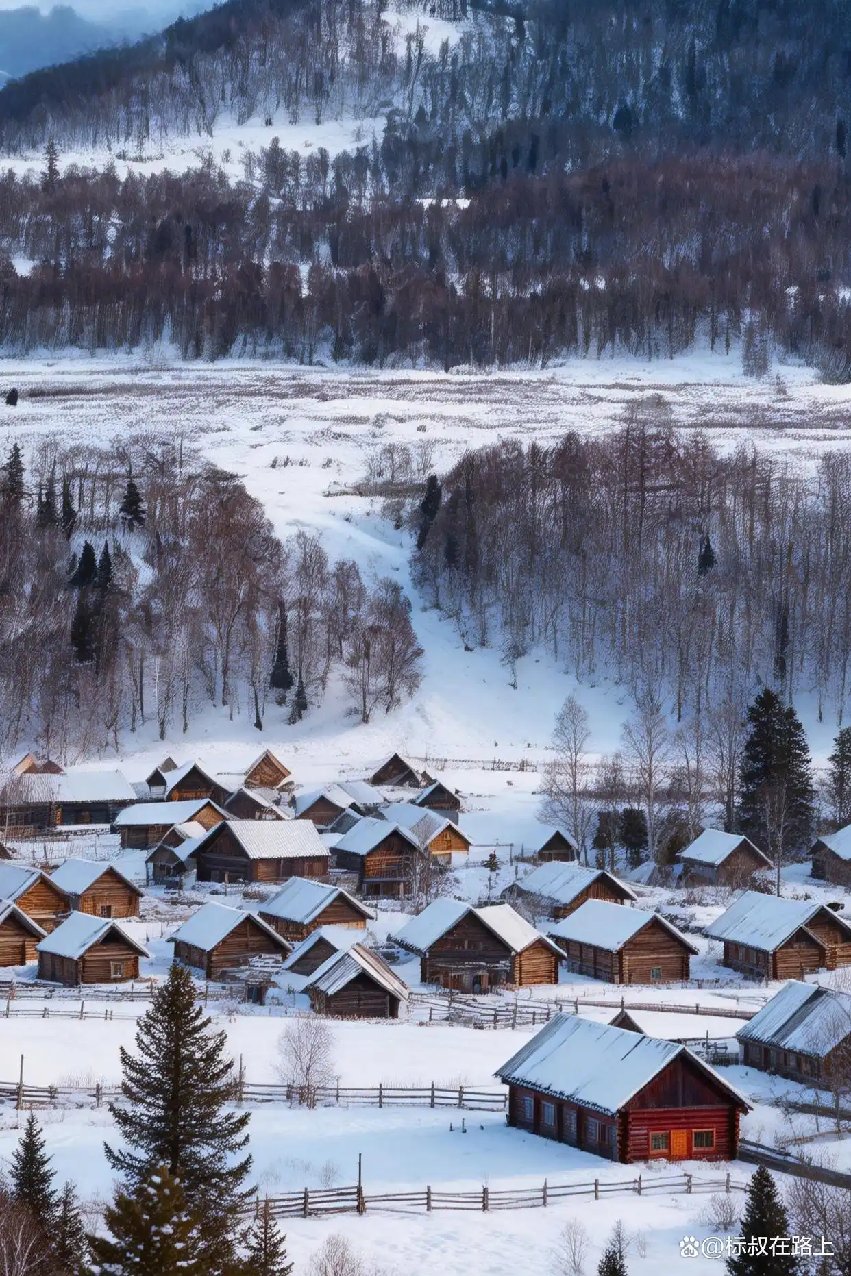 谁懂啊！阿勒泰的冬天，直接把我美哭一万次️！