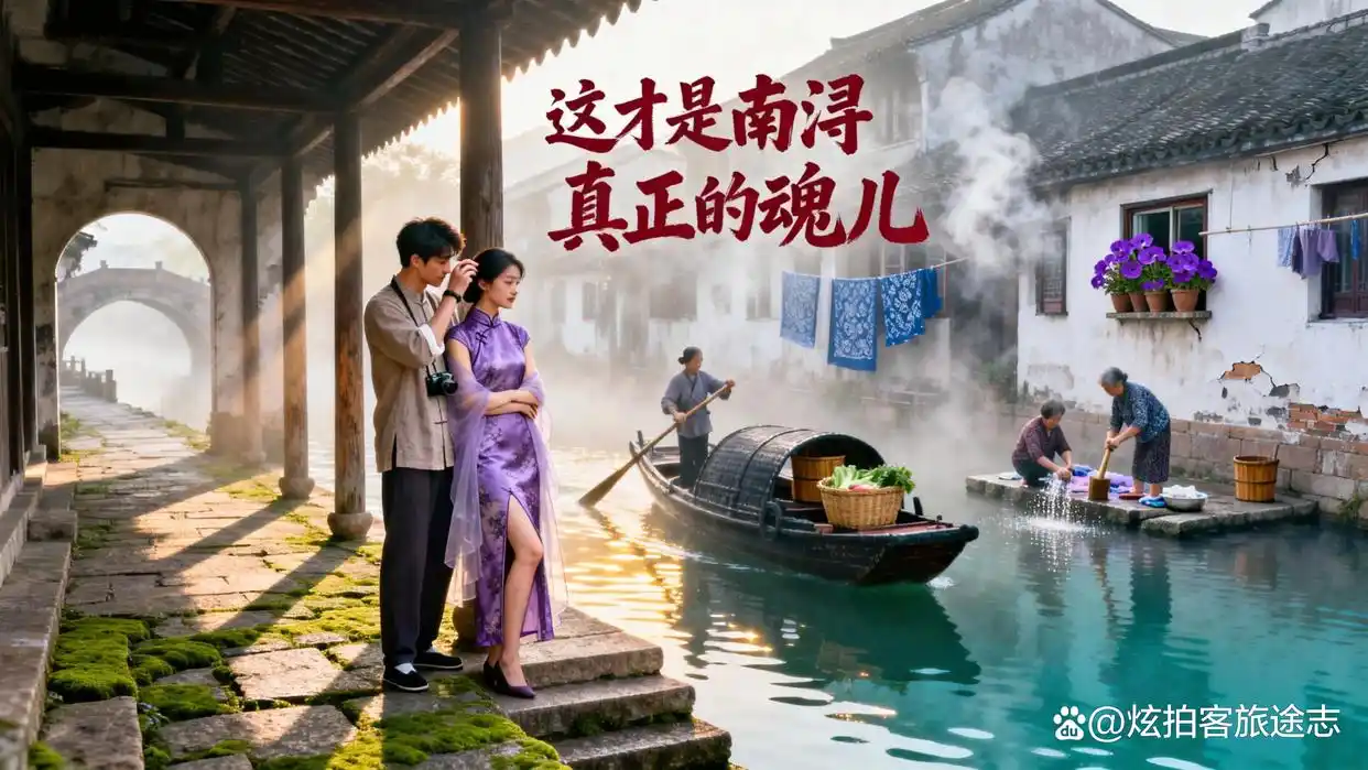 别光去古镇了！旁边这条老街，才是南浔的魂儿