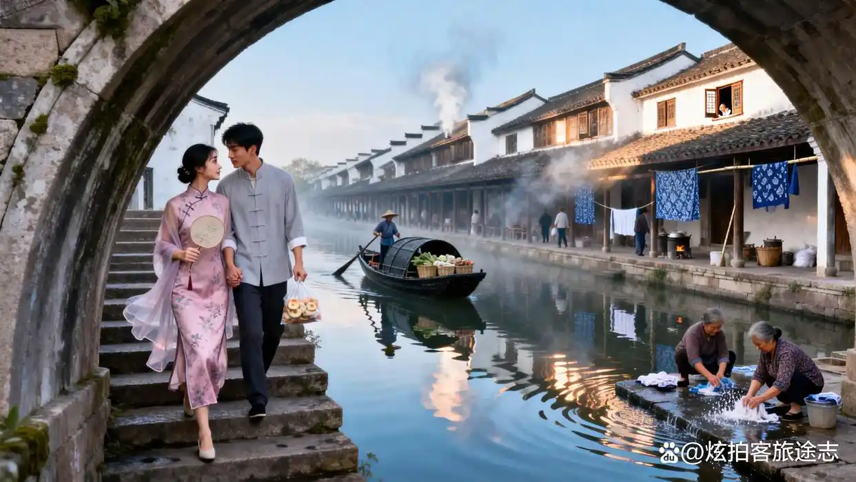 别光去古镇了！旁边这条老街，才是南浔的魂儿
