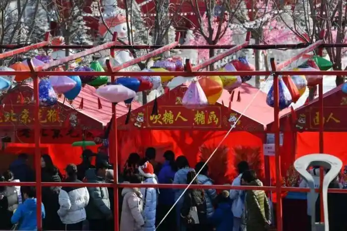 图记｜石景山游乐园年味儿浓