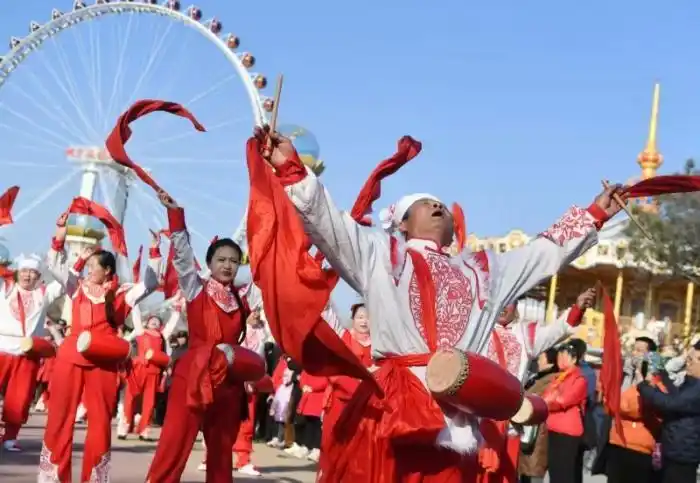 图记｜石景山游乐园年味儿浓
