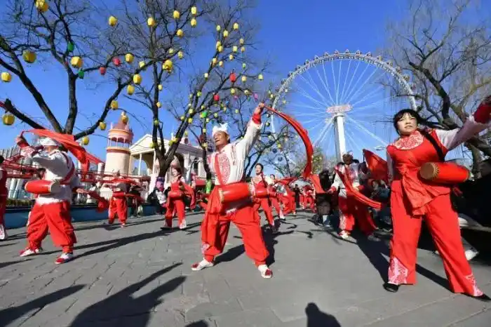图记｜石景山游乐园年味儿浓