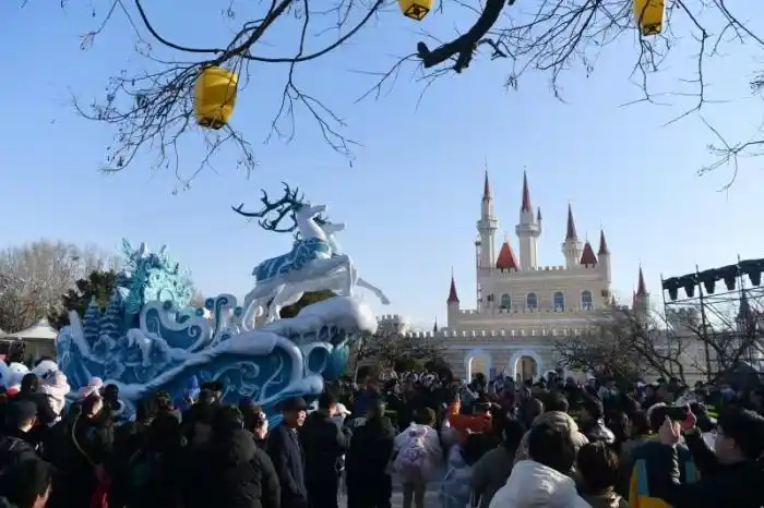 图记｜石景山游乐园年味儿浓