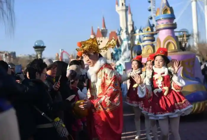 图记｜石景山游乐园年味儿浓