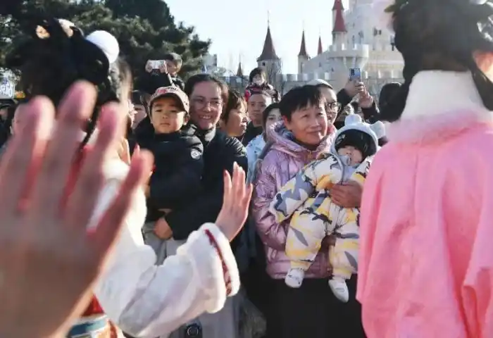 图记｜石景山游乐园年味儿浓
