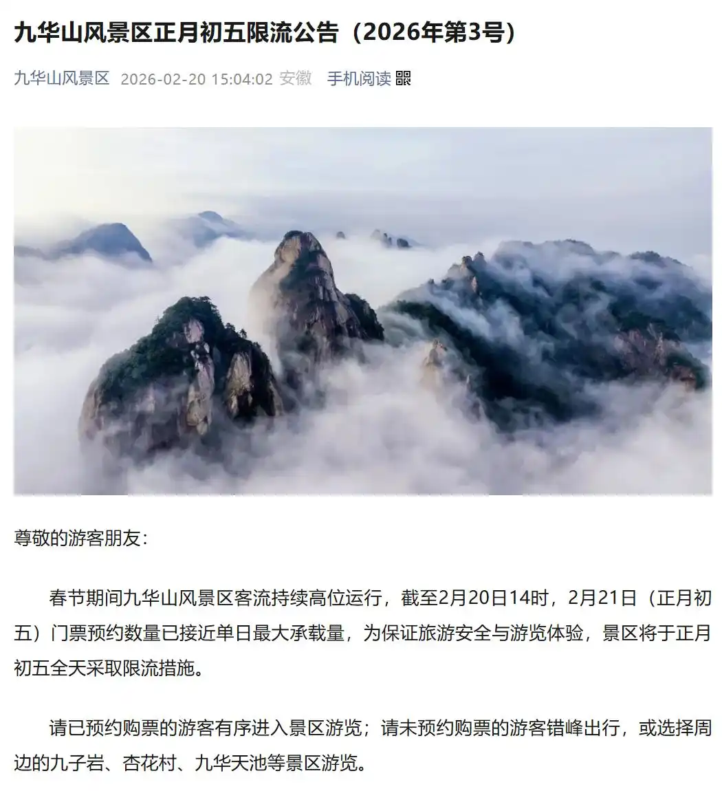 “不是在排队,就是在排队的路上!”多地景区限流、暂停入园