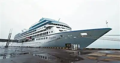 天津口岸元宵佳节迎新客 今年首艘访问港邮轮抵港