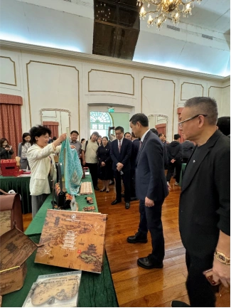 “荆风楚韵港澳行”走进澳门世遗景点