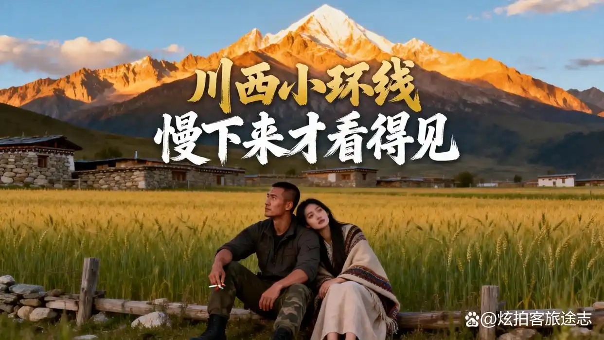 川西小环线5天自驾:我放弃赶路,在新都桥多住一晚,才读懂川西