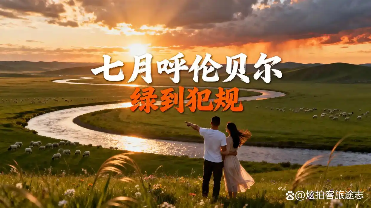 呼伦贝尔7月:草原绿到“犯规”,但我劝你别急着去
