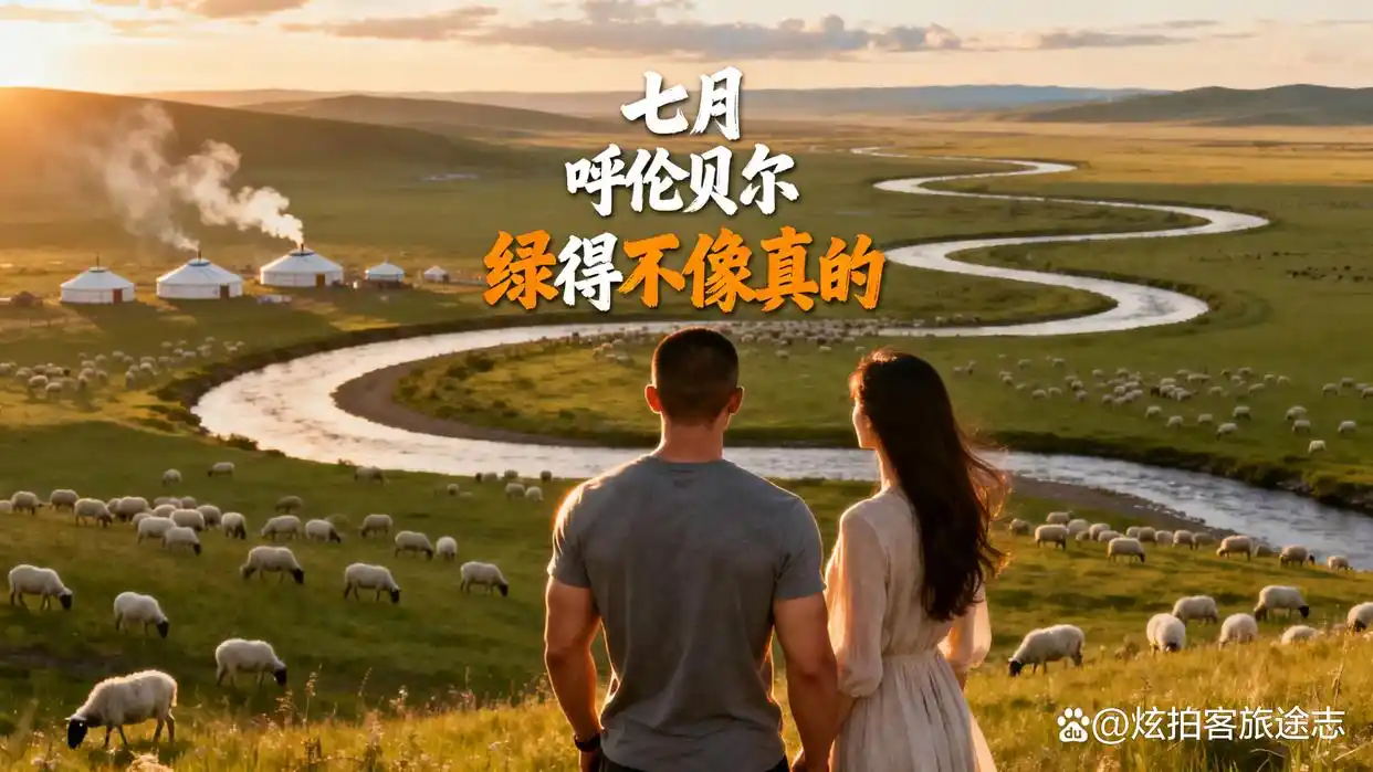 呼伦贝尔7月:草原绿到“犯规”,但我劝你别急着去