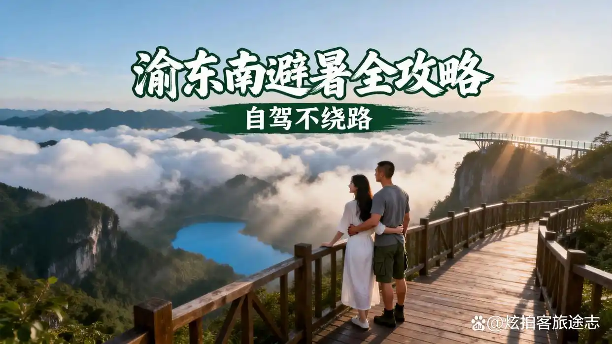 2026重庆渝东南避暑全攻略:黄水+摩围山+小南海,自驾不绕路不踩坑
