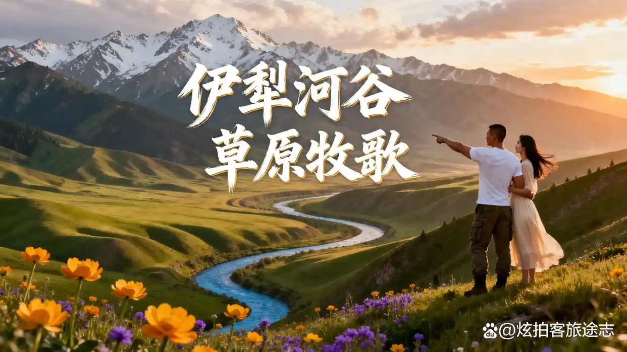 夏日伊犁秘境:四大草原各有风骨,这才是新疆的极致浪漫