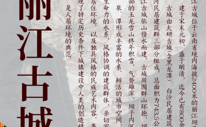 浪漫中国丨世界遗产图鉴：丽江古城