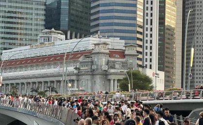 免签1个月，32万中国旅客涌入新加坡，超越印尼成其第一大游客来源国