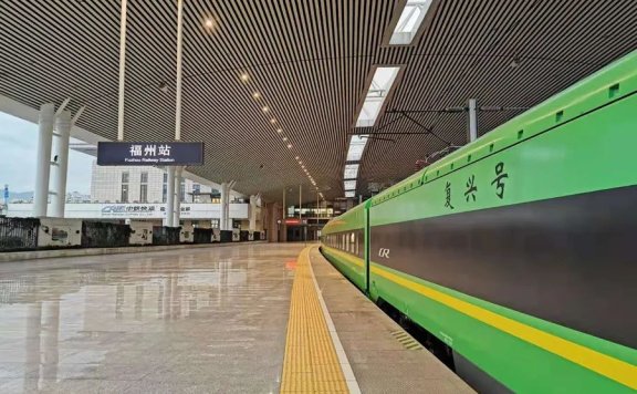 福州火车站1月10日起实施新图 首开福厦间半环形城际列车