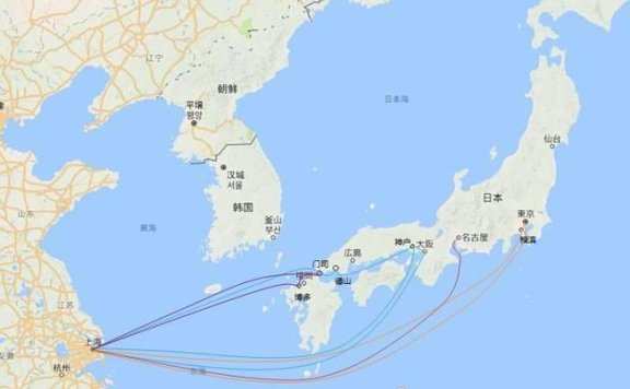 中国航司大面积调整日本航线