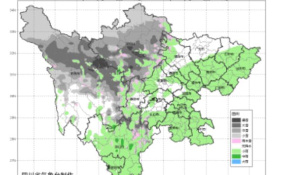 四川川西高原攀西地区雨雪频繁 部分地区有中到大雪局地暴雪