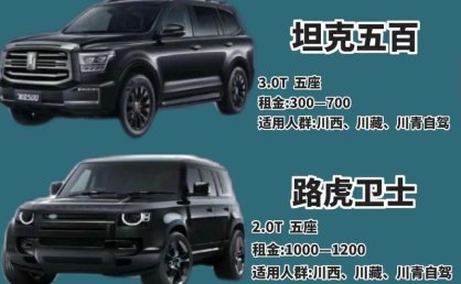 自驾游选什么车合适推荐