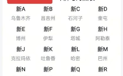 新疆车牌号藏着什么秘密？