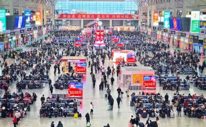 全国每10人，就有6人在长三角坐过火车？今年长三角铁路发送旅客超9亿人次