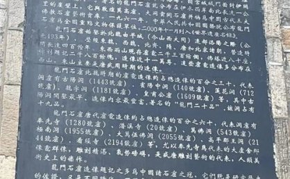 河南公布龙门石窟保护管理规划 建立考古级数字化档案