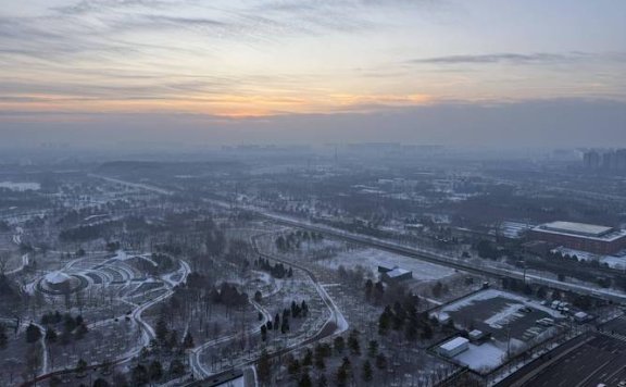12月23日凌晨至早晨北京有降雪 雪后北风加大