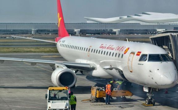 1月19日天津航空恢复运行阿勒泰—西安航线