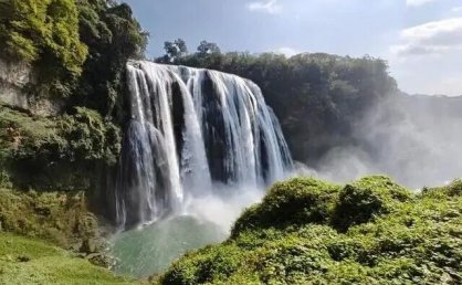 褪去喧嚣显壮阔！初冬的黄果树大瀑布成为游客热门打卡地