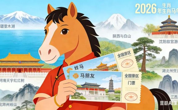 属马、姓马、名字带马，全国多个景区免门票！