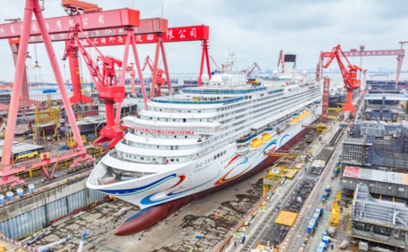 第二艘国产大型邮轮3月出坞，预计年底前交付